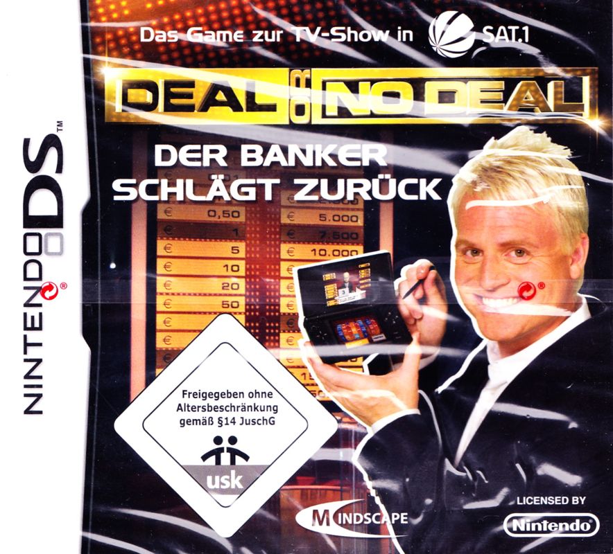 Deal or No Deal: The Banker is Back box art for Wii